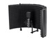 View product image Stage Right by Monoprice Large 23.5&#34; Microphone Isolation Shield with Metal Frame and Acoustic Absorption Foam  - image 5 of 6
