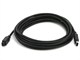 View product image Monoprice 9-pin/6-pin BILINGUAL FireWire 800/FireWire 400 Cable, 15ft, Black - image 1 of 3