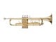 View product image Stage Right Sonata by Monoprice Brass Bb Trumpet Outfit with Valve Oil, Music Stand, Trumpet Stand, and Case - image 1 of 6