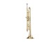 View product image Stage Right Sonata by Monoprice Brass Bb Trumpet Outfit with Valve Oil, Music Stand, Trumpet Stand, and Case - image 2 of 6