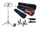 View product image Stage Right Sonata by Monoprice 4/4 Flamed Maple Violin Outfit with Music Stand, Violin Stand, Case, Bow, and Rosin - image 6 of 6