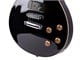 View product image Indio by Monoprice 66SB DLX Plus Mahogany Electric Guitar with Gig Bag, Black - image 5 of 6