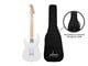 View product image Indio by Monoprice Cali DLX Plus HSS Electric Guitar with Gig Bag - Ivory Ash Body, Wilkinson Bridge/Pickups, Tortoise Shell White Pickguard, Maple Fingerboard - image 6 of 6