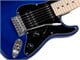 View product image Indio by Monoprice Mini Cali Electric Guitar with Gig Bag, Blue - image 4 of 6