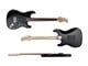 View product image Indio by Monoprice Cali Classic Electric Guitar with Gig Bag, Black - image 3 of 6