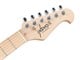 View product image Indio by Monoprice Cali Classic Electric Guitar with Gig Bag, White - image 5 of 6