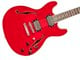 View product image Indio by Monoprice Boardwalk Hollow Body Electric Guitar with Gig Bag, Red - image 4 of 6