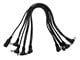 View product image Monoprice 8-Head Multi-Plug 12&#34; Daisy-Chain Cable w/ 2.1mm Pins for Guitar Pedal Power Adapters - image 1 of 5