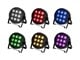View product image Stage Right by Monoprice 9x10W Quad LED Flat PAR RGBW Stage Wash Light 90W Output - image 2 of 6