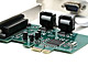 View product image Monoprice PCI Express 2x Dual RS-232 Serial Port and 1x Parallel Port Card, Moschip Chipset - image 3 of 4