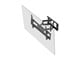 View product image Monoprice EZ Series Full-Motion Articulating TV Wall Mount Bracket for 37in ~ 70in TVs, 132 lbs Max Weight, 3.7in ~ 20.1in Extension Range, VESA Up to 800x400, for Concrete, Brick, and Wood Stud Walls - image 1 of 6