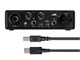 View product image Stage Right by Monoprice STi12 2x2 USB Recording 96kHz Audio Interface with Direct Monitoring, USB Bus Power, Combo XLR-1/4in Jack, and Instrument DI - image 4 of 6