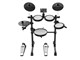 View product image Stage Right by Monoprice 5-piece Electronic Drum Kit with Mesh Heads and 8in Double Trigger Snare - image 2 of 6