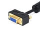 View product image Monoprice 50ft Ultra Slim SVGA Super VGA 30/32AWG M/F Monitor Cable with Ferrites (Gold Plated Connector) - image 3 of 4
