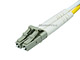View product image Monoprice OM3 Fiber Optic Cable - LC/SC, UL, 50/125 Type, Multi-Mode, 10GB, Aqua,10m, Corning - image 2 of 3