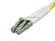 View product image Monoprice OM3 Fiber Optic Cable - LC/ST, UL, 50/125 Type, Multi-Mode, 10GB, Aqua, 3m, Corning - image 2 of 3