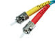 View product image Monoprice OM3 Fiber Optic Cable - LC/ST, UL, 50/125 Type, Multi-Mode, 10GB, Aqua, 3m, Corning - image 3 of 3