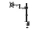 View product image Monoprice Single Arm Full Motion Articulating Adjustable Desk Monitor Mount Arm V2 for 17~32 inch LCD Displays up to 17 lbs. - image 1 of 6