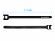 View product image Monoprice Hook and Loop Fastening Cable Ties, 9in, 100 pcs/pack, Black - image 2 of 4