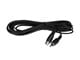 View product image Monoprice 12ft RCA Plug/Jack M/F Cable - Black - image 3 of 3