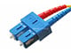 View product image Monoprice Single-Mode Fiber Optic Cable - SC/SC, UL, 9/125 Type, Duplex, Yellow, 1m, Corning - image 2 of 2