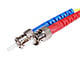 View product image Monoprice Single-Mode Fiber Optic Cable - ST/ST, UL, 9/125 Type, Duplex, Yellow, 1m, Corning - image 2 of 2