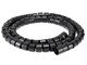 View product image Monoprice Spiral Wrapping Bands - 30mm x 1.5m, Black - image 1 of 5