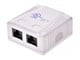 View product image Monoprice Surface Mount Box Cat6 Double - image 1 of 3