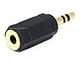 View product image Monoprice 3.5mm TRS Stereo Plug to 3.5mm TS Mono Jack Adapter, Gold Plated - image 2 of 2