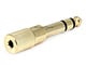View product image Monoprice Metal 1/4in (6.35mm) TRS Stereo Plug to 3.5mm TRS Stereo Jack Adapter, Gold Plated - image 2 of 2