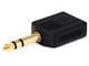 View product image Monoprice 1/4in (6.35mm) TRS Stereo Plug to 2x 1/4in (6.35mm) TRS Stereo Jack Splitter Adapter, Gold Plated - image 1 of 2