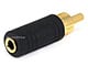 View product image Monoprice RCA Plug to 3.5mm TRS Stereo Jack Adapter, Gold Plated - image 2 of 2