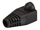 View product image Monoprice Cat5e/Cat6 RJ45 Strain Relief Boots fit 6.0mm OD CM/CMR/CMP Cables, Black, 50-Pk - image 2 of 3