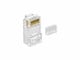View product image Monoprice 8P8C RJ45 Plug with Inserts for Solid Cat6 Ethernet Cable, 100 pcs/pack - image 3 of 3