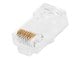 View product image Monoprice 8P8C RJ45 Plug with Inserts for Stranded Cat6 Ethernet Cable, 100 pcs/pack - image 1 of 3