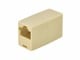 View product image Monoprice 8P8C RJ45 Straight Inline Coupler, Beige - image 2 of 6