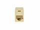 View product image Monoprice 8P8C RJ45 Straight Inline Coupler, Beige - image 4 of 6