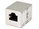 View product image Monoprice Cat5e RJ45 Modular Shielded Inline Coupler, Silver - image 1 of 1