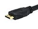 View product image Monoprice High Speed HDMI Cable with HDMI Mini Connector - 4K@60Hz HDR 18Gbps YCbCr 4:4:4 30AWG 6ft Black - image 3 of 3