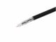 View product image Monoprice 1000ft CL2-rated Quad-Shielded 18AWG RG-6/U Bulk Coaxial Cable, Black - image 1 of 1