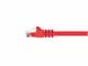 View product image Monoprice Cat6 6in Red Patch Cable, UTP, 24AWG, 550MHz, Pure Bare Copper, Snagless RJ45, Fullboot Series Ethernet Cable - image 2 of 6