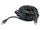 View product image Monoprice USB-A to USB-B 2.0 Cable - Active, 28/24AWG, Black, 33ft - image 1 of 4