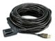 View product image Monoprice USB Type-A Male to Type-A Female 2.0 Extension Cable - Active, 28/24AWG, Repeater, Kinect, and PS3 Move Compatible, Black, 49ft - image 1 of 4