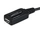 View product image Monoprice USB Type-A Male to Type-A Female 2.0 Extension Cable - Active, 28/24AWG, Repeater, Kinect, and PS3 Move Compatible, Black, 49ft - image 3 of 4