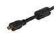 View product image Monoprice High Speed HDMI Cable with HDMI Micro Connector - 4K@60Hz HDR 18Gbps YCbCr 4:4:4 34AWG 1.5ft Black - image 3 of 4
