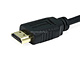 View product image Monoprice High Speed HDMI Cable with HDMI Micro Connector - 4K@24Hz, 10.2Gbps, 34AWG, 3ft, Black - image 2 of 4