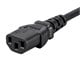 View product image Monoprice Power Cord - AS/NZS 3112 (Australia/New Zealand) to IEC 60320 C13, 18 AWG, 5A/1250W, 250V, Black, 6ft - image 4 of 6