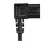 View product image Monoprice Right Angle Power Cord - NEMA 5-15P to Right Angle IEC 60320 C13, 16AWG, 13A/1625W, SJT, 125V, Black, 10ft - image 6 of 6