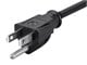 View product image Monoprice Power Cord - NEMA 5-15P to IEC-320-C5, 18AWG, 7A/125V, 3-Prong, Black, 3ft - image 4 of 6