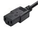 View product image Monoprice Power Cord - BS 1363 (UK) to IEC 60320 C13, 18AWG, 10A, 250V, with 13A fuse, 3-Prong, Black, 6ft - image 4 of 6